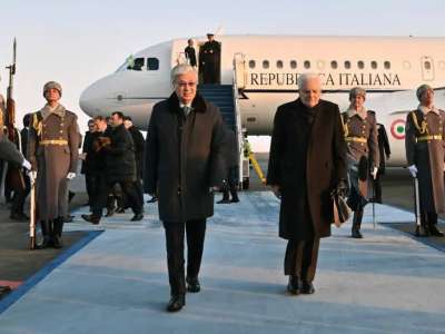 Италия Президентінің ұшағы елорда әуежайына қонды