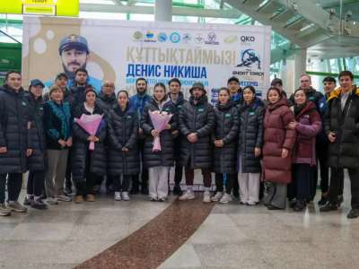 Астаналықтар шорт-тректен ұлттық құрама спортшыларын қарсы алды