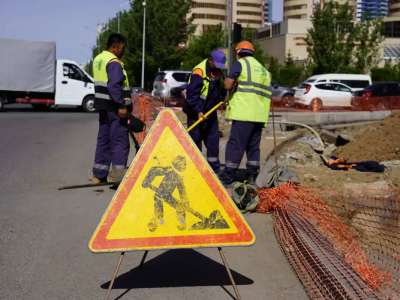 Тәуелсіздік даңғылының учаскесі  жабылады