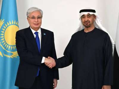 Қасым-Жомарт Тоқаев шейх Мұхаммед бен Заид Әл Нахаянмен кездесті