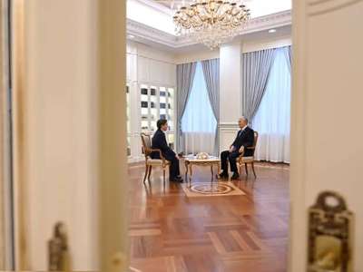 Нұрлан Ысқақов: Сұхбатта шетелде білім алу  маңыздылығы туралы айтылды