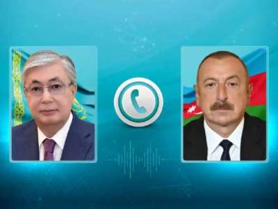 Қасым-Жомарт Тоқаев Ильхам Әлиевпен телефон арқылы сөйлесті