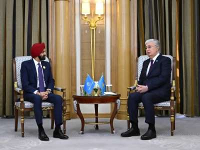 Мемлекет басшысы Дүниежүзілік банк тобының президенті Аджай Бангамен кездесті