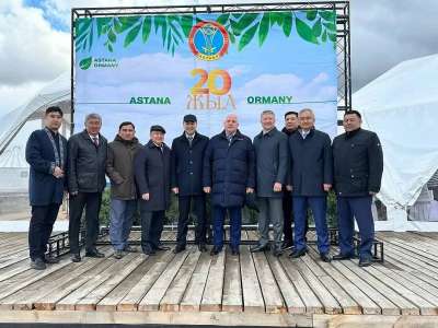 Табиғат Зейнұлқабден «Астана орманы» ЖШС ұжымын құттықтады