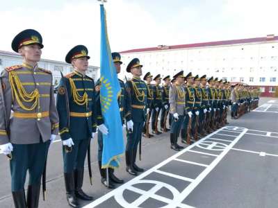 Жезқазғанда Ұлттық ұланның жаңа әскери бөлімі құрылды