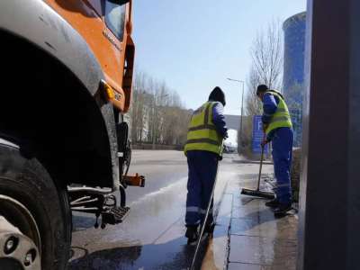 «Сарайшық» ауданының тазалығына 600 жол жұмысшысы жауапты – Мақсат Саматұлы