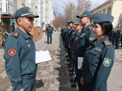 Ұлттық ұланда жеке құрам жазғы әскери киім үлгісіне көшті