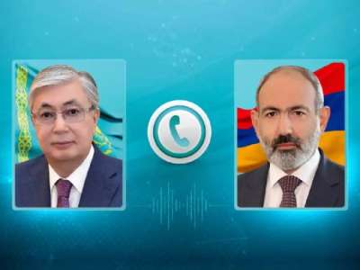 Тоқаев Пашинянмен телефон арқылы сөйлесті