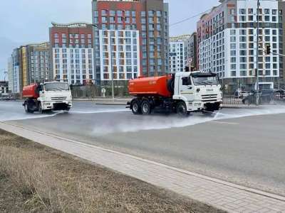 Астанада көктемгі тазалық жұмыстары жүріп жатыр