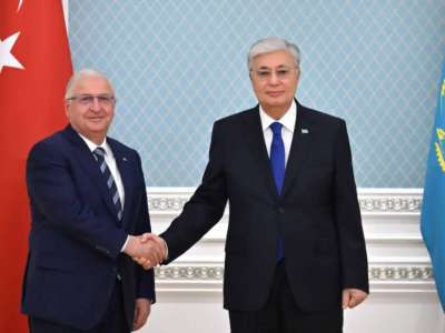 Президент Түркия Ұлттық қорғаныс министрін қабылдады