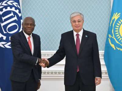 Президент Халықаралық еңбек ұйымының Бас директорымен кездесті