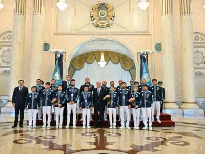 Президент Олимпиада ойындарының жүлдегерлерімен кездесті