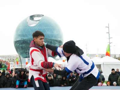Астанадағы Наурыз мейрамында 8500-ге жуық адам ұлттық спорт жарыстарына қатысты