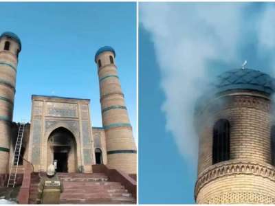 Алматы облысында мешіт өртенді