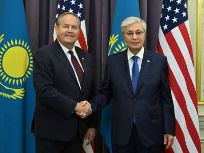 Мемлекет басшысы Cameco корпорациясының президенті Тим Гитцельді қабылдады