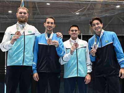 Семсерлесу: Қазақстанның ерлер құрамасы қола медаль жеңіп алды