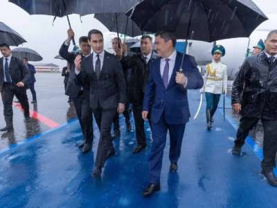 Түрікменстан Президенті Сердар Бердімұхамедов Астанаға келді