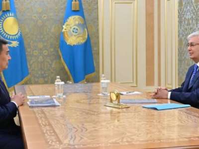 Мемлекет басшысы Ақмола облысының әкімі Марат Ахметжановты қабылдады