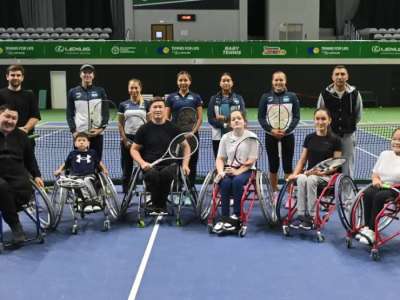 Теннистен Қазақстан әйелдер құрамасы елордада шеберлік сағатын өткізді