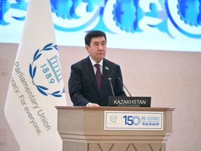 Ерлан Қошанов Парламентаралық Одақтың 150-ші Ассамблеясында сөз сөйледі