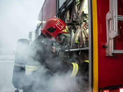 Елордада жеңіл көлік өртеніп кетті