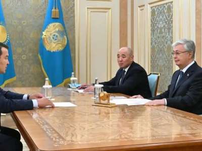 Президент Жоғары аудиторлық палата төрағасы Әлихан Смайыловты қабылдады