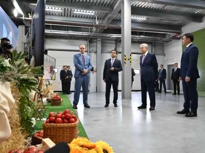 Президент Шымкенттегі бірқатар нысанды аралап көрді