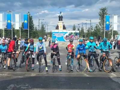 Өскеменде «Алтайдан Оралға дейін» велошеруі басталды