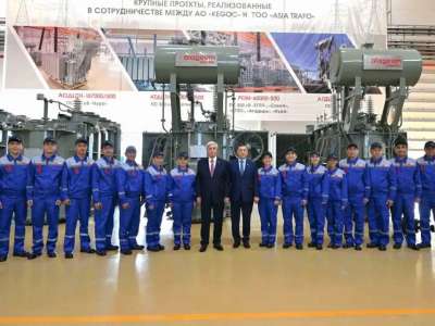 Президент «Тассай» индустриалды аймағын аралап көрді