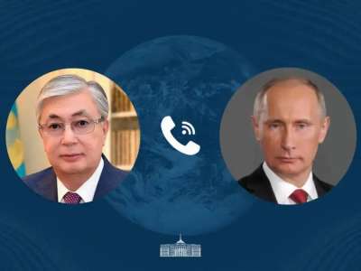 Мемлекет басшысы Владимир Путинмен телефон арқылы сөйлесті