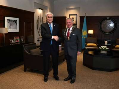 Президент Король II Абдалланы «Алтын Қыран» орденімен марапаттады