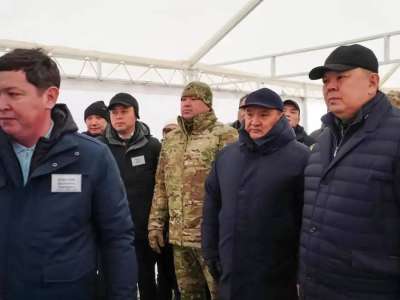 Қанат Бозымбаев елорда аумағында су тасқынынан қорғау шараларын тексерді