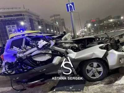 Елордада жол апатынан бір адам қаза тапты