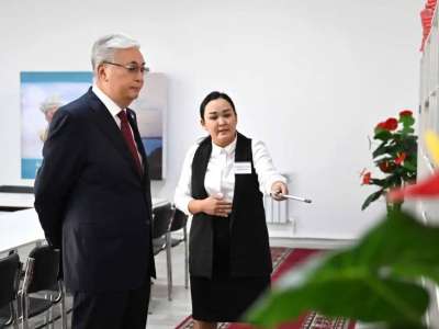 Президент Жетісу облысындағы мәдениет үйіне музыкалық жабдықтар тарту етті