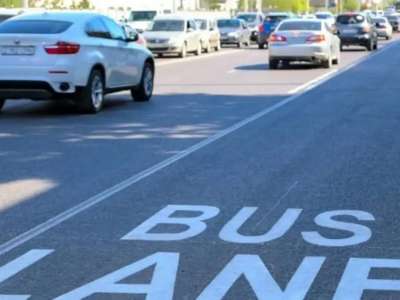 Елордада автобус жолақтарымен уақытша жүруге рұқсат етілді