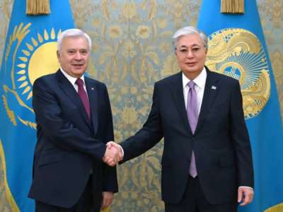 Президент «Лукойл» компаниясының акционері Вагит Алекперовті қабылдады