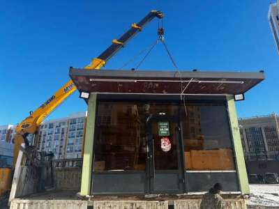 Елорданың «Есіл» ауданында заңсыз салынған 32 дүңгіршек бұзылды