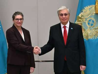 Президент Microsoft компаниясының Орталық Еуропа мен Орталық Азиядағы президентін қабылдады