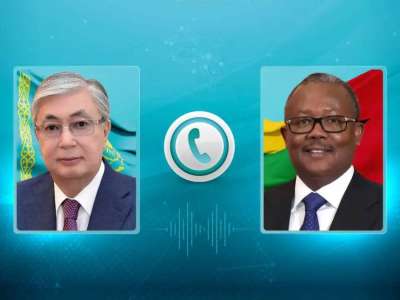 Тоқаев Гвинея-Бисау Президентімен телефон арқылы сөйлесті