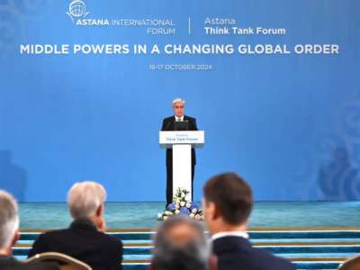 Мемлекет басшысы Astana Think Tank форумының пленарлық отырысында сөз сөйледі