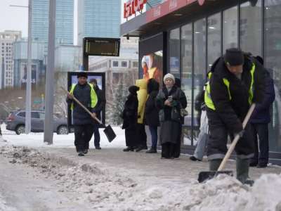 Қыс мезгілі басталғаннан бері елордадан 5,5 млн текше метрден астам қар шығарылды