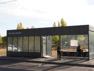 Астанадағы «Байқоңыр» ауданында 10 жылы аялдама орнатылды