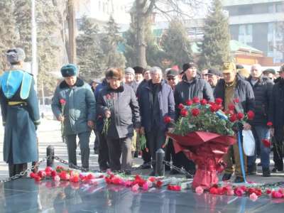 Ауған  соғысының ардагерлеріне құрмет көрсетілді