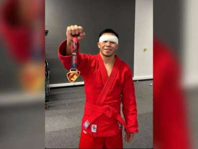 Ұлттық ұланның әскери қызметшісі жауынгерлік самбодан әлем кубогында чемпион атанды