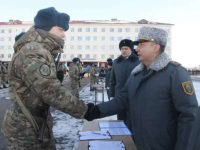 Елордада 700-ге жуық жас сарбаз ант берді