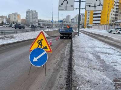 Астанадағы жерасты туннелінде жолдың бір бөлігі жабылады