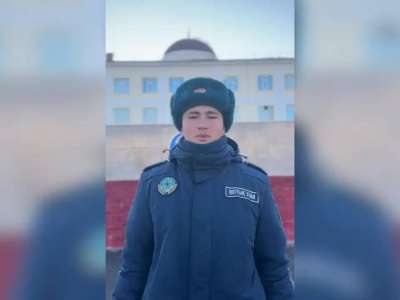 Астаналық сарбаз ерекше  қамқорлығымен көзге түсті