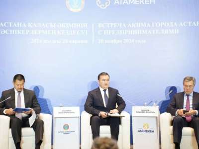 Елордалық кәсіпкерлер қала халқының 70% жұмыспен қамтамасыз етеді