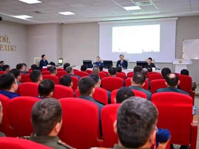 Ұлттық қорғаныс университетінде Корея елшісі дәріс оқыды