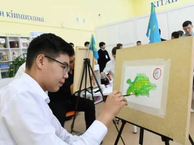 Астанада ауқымды суреттер байқауы өтіп жатыр